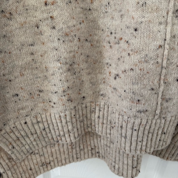 Perch by Blu Pepper Long Sleeve Tunic Marled Sweater 1X - Picture 2 of 3